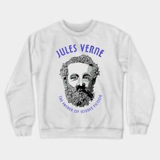 Sci-Fi Author Jules Verne Crewneck Sweatshirt